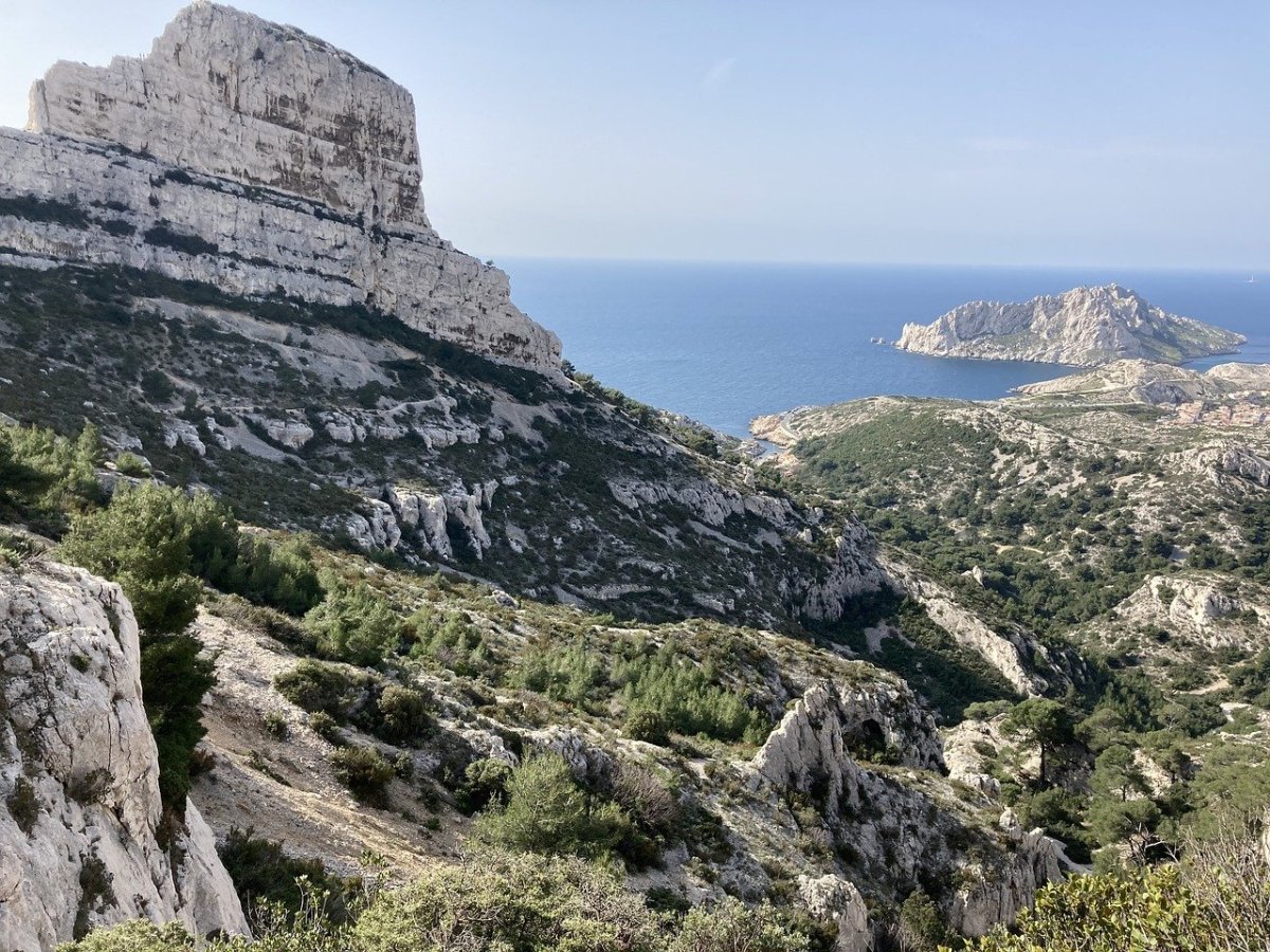 Výhled na Calanques