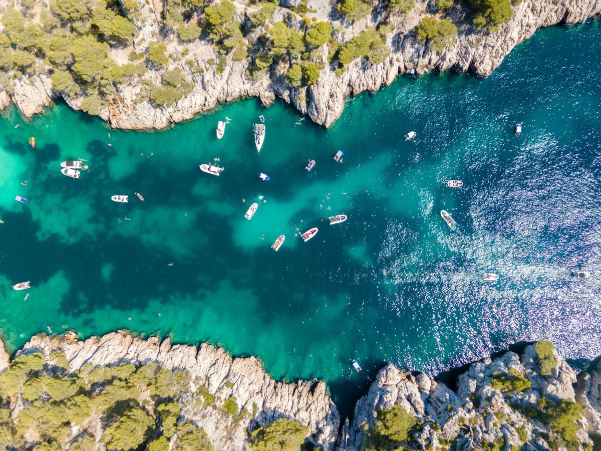 Zátoka v Calanques