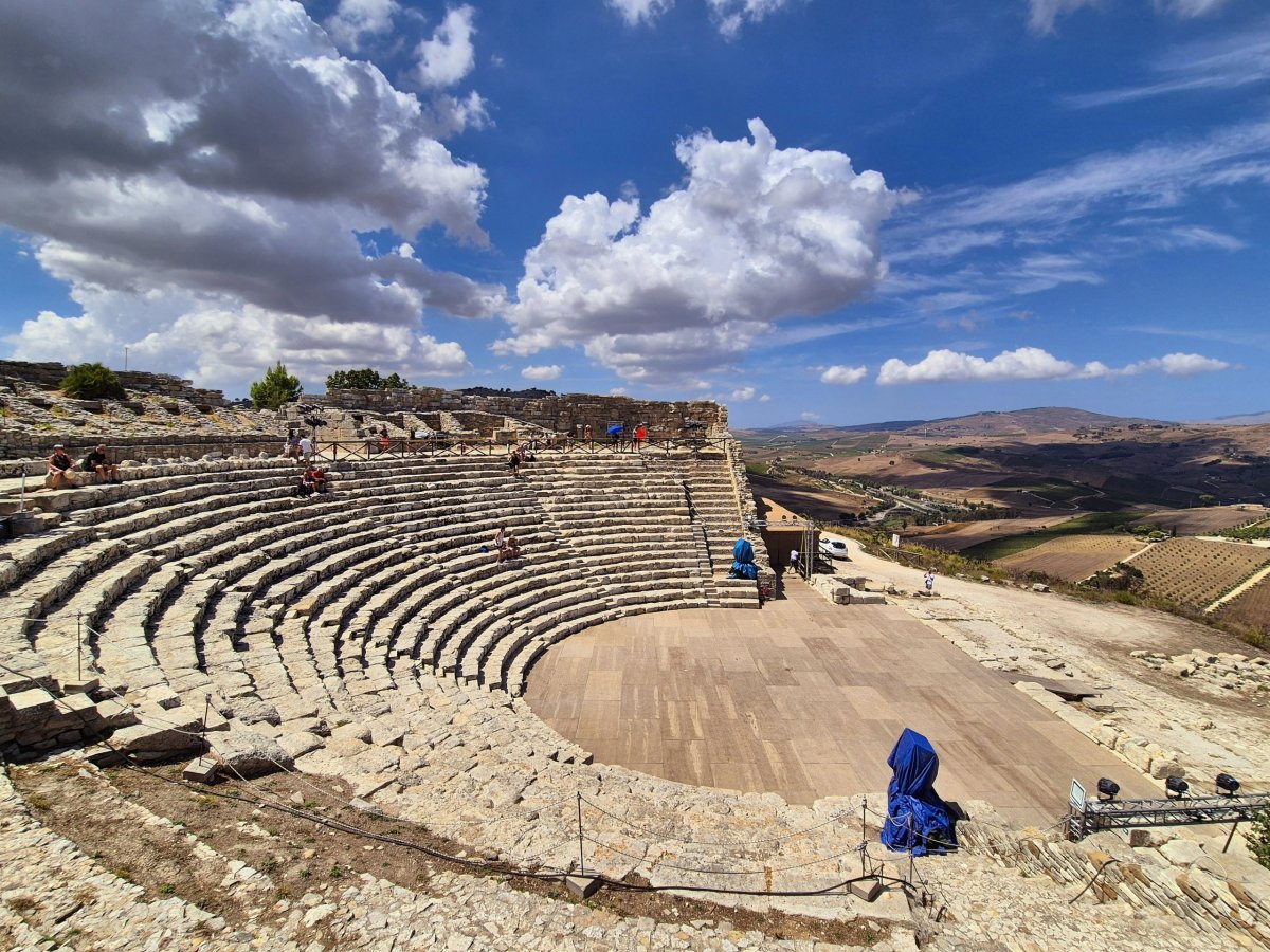 Segesta - amfiteátr