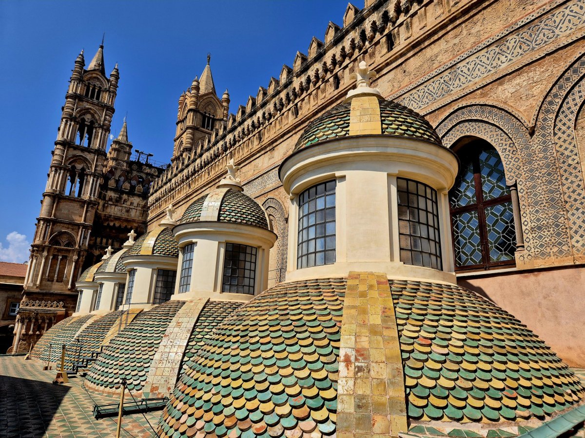 Střecha Cattedrale di Palermo