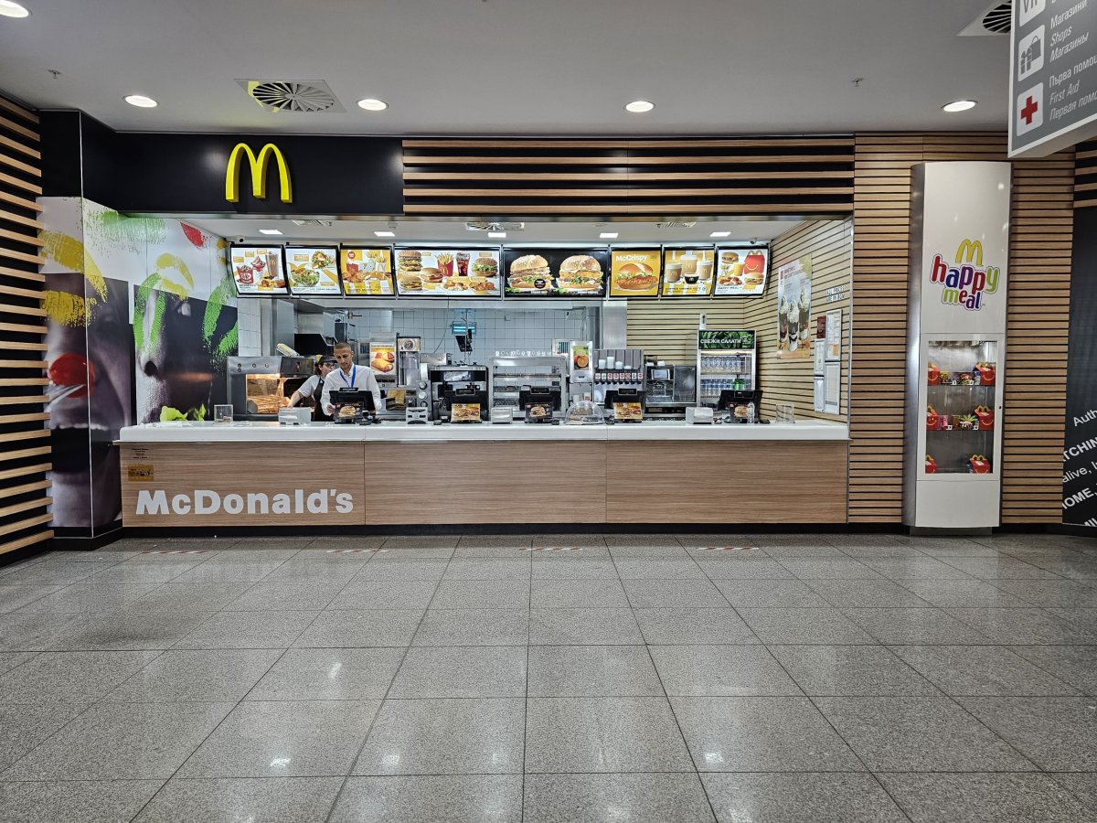 McDonald's, letiště Varna