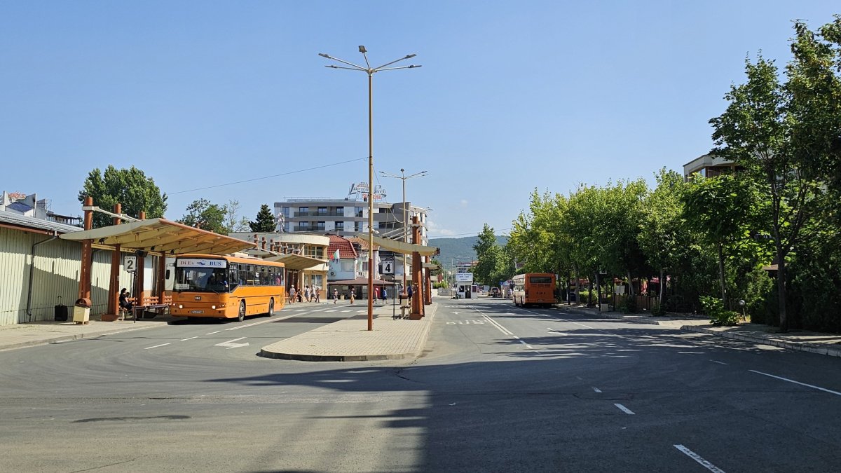 Autobusové nádraží Slunečné Pobřeží