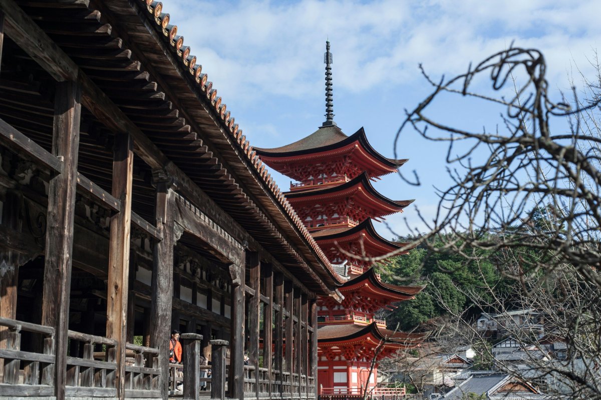 Senjokaku a pagoda