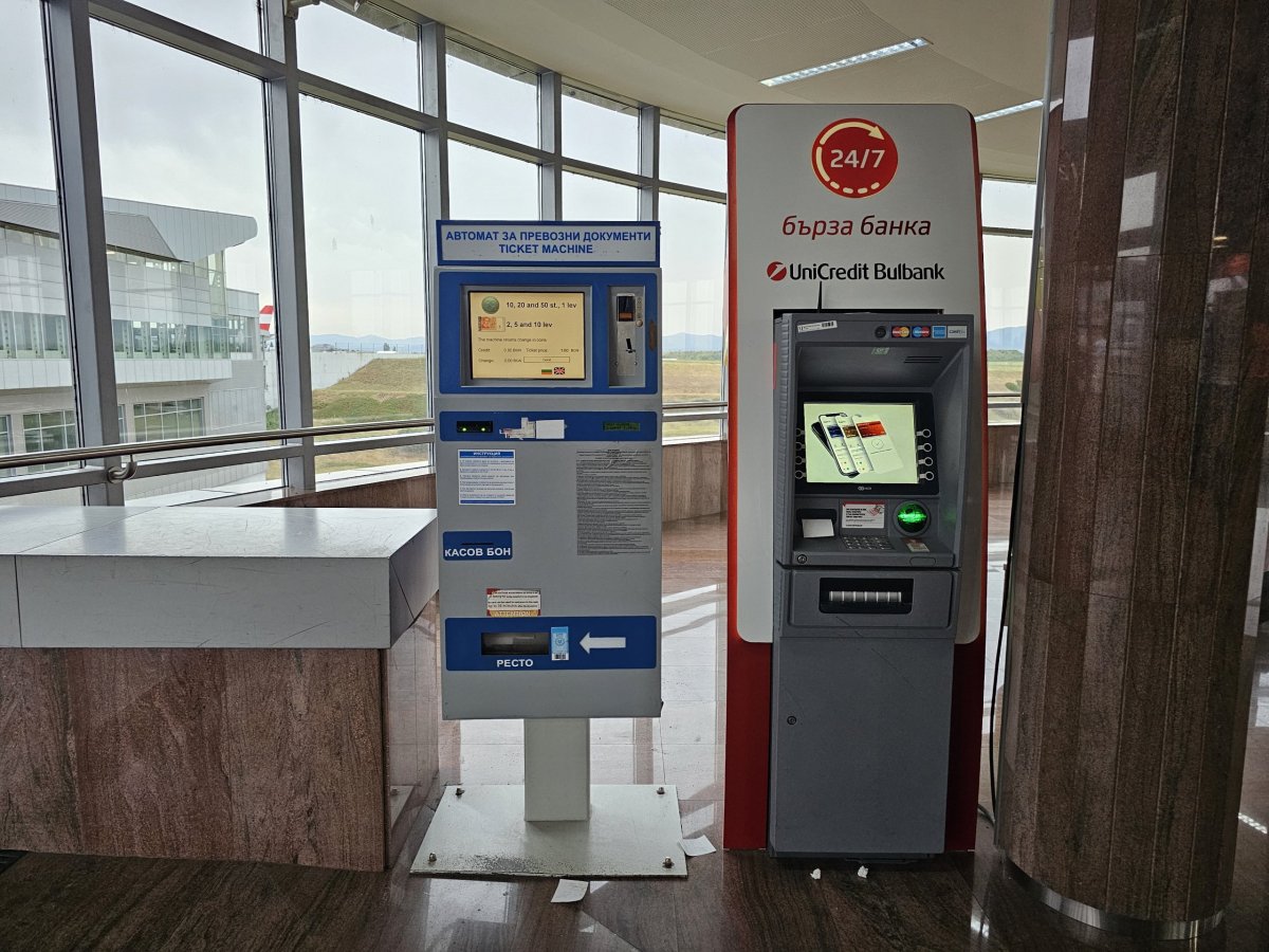 Automat na jednorázové jízdenky v metru