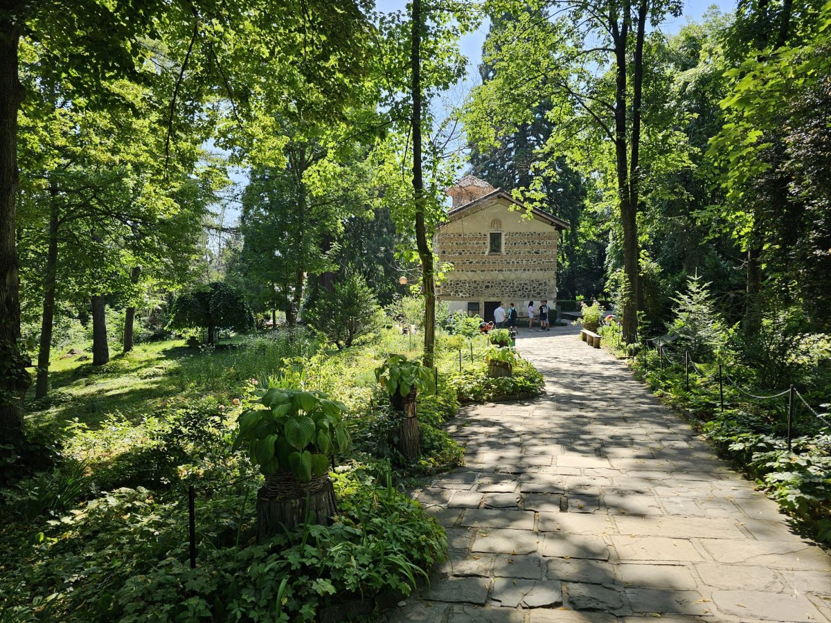 Park okolo Bojanského kostela