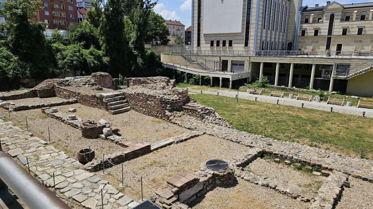 Vykopávky u kostela sv. Josefa