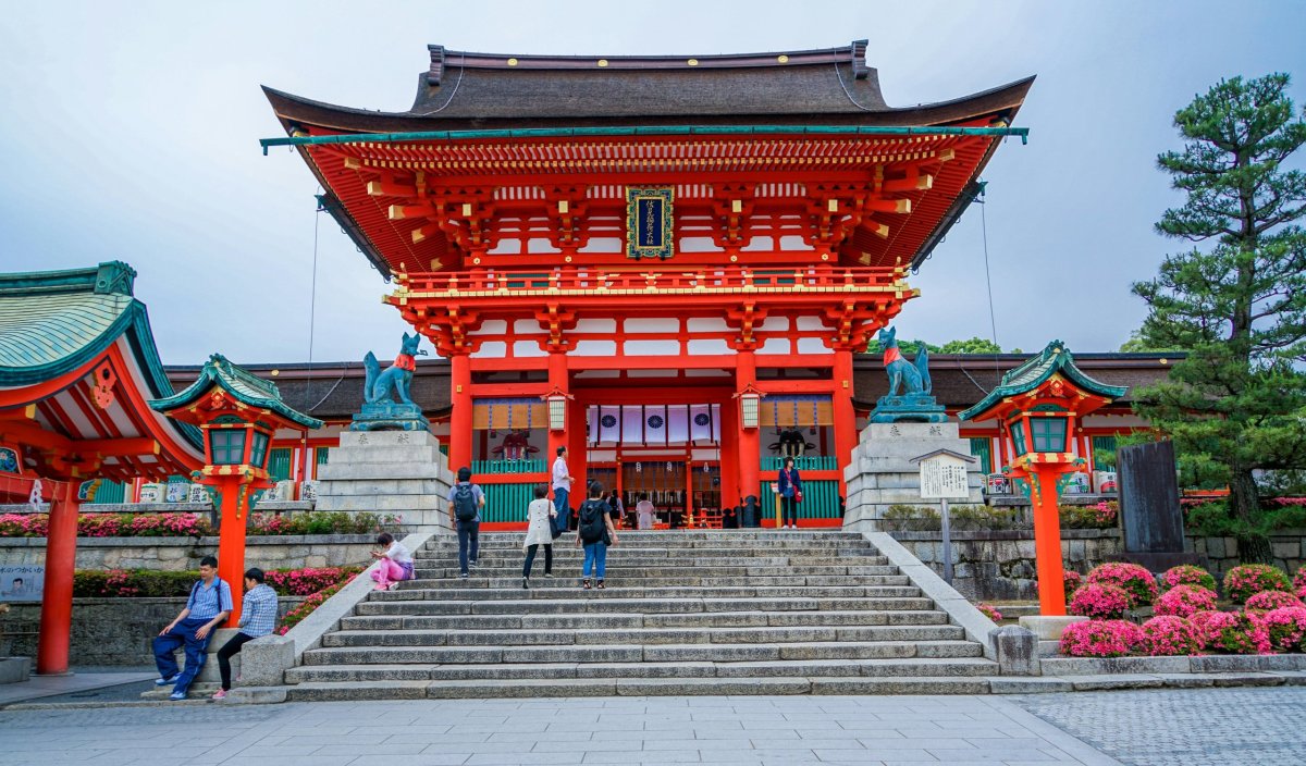 Hlavní svatyně Fushimi Inari