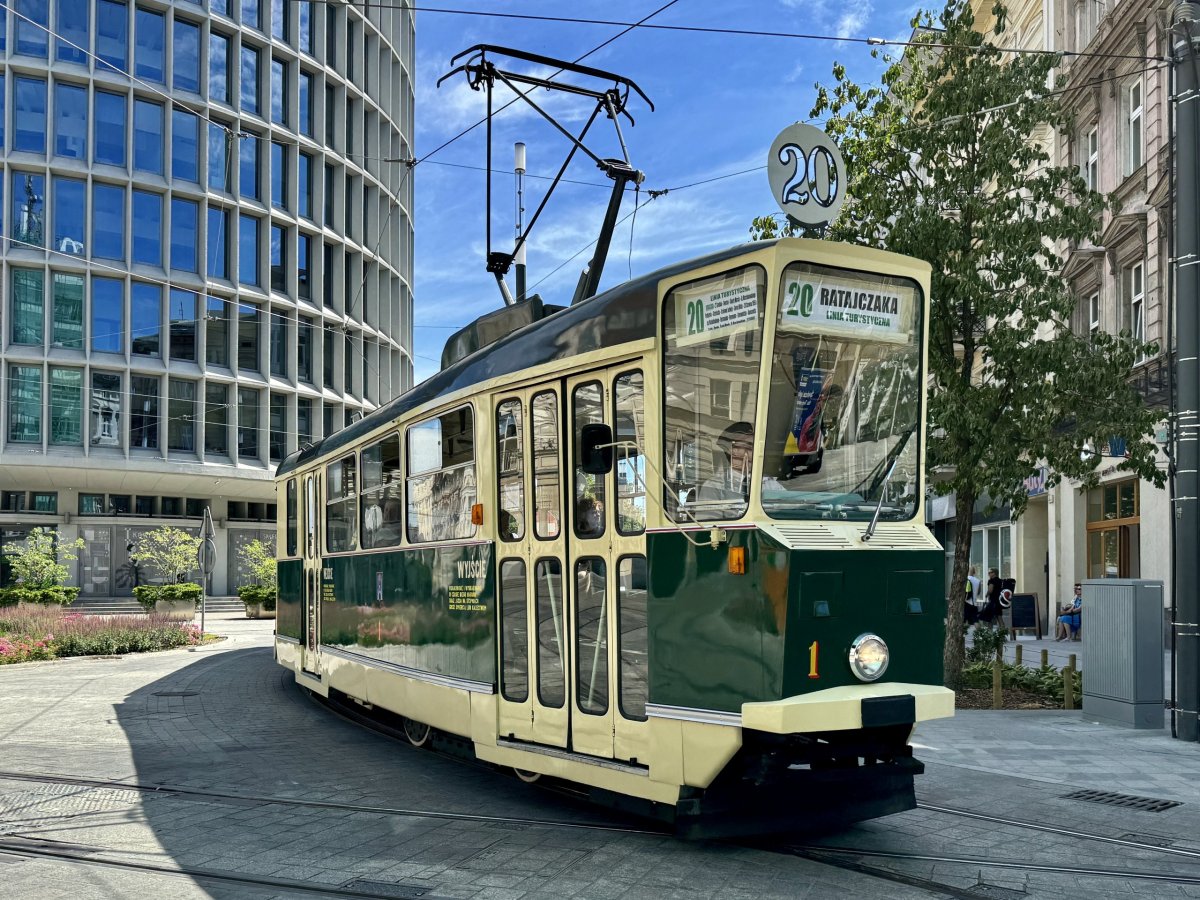 Historická linka tramvaje č. 20