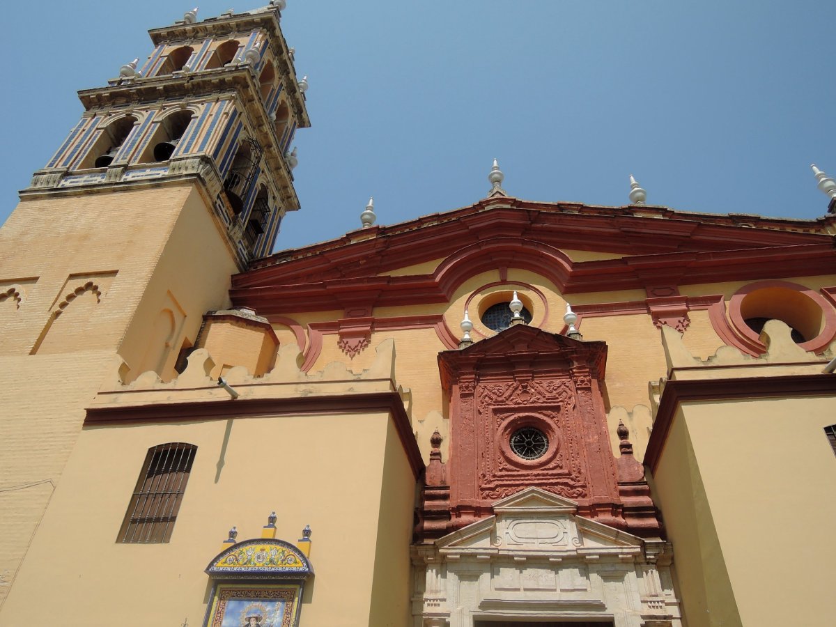 Iglesia de Santa Ana 13 -15. stol., čtvrť Triana