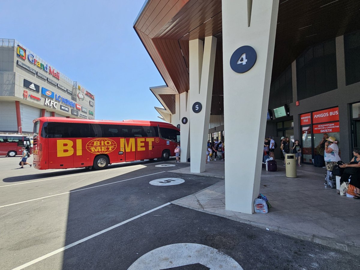 Autobusové nádraží Varna