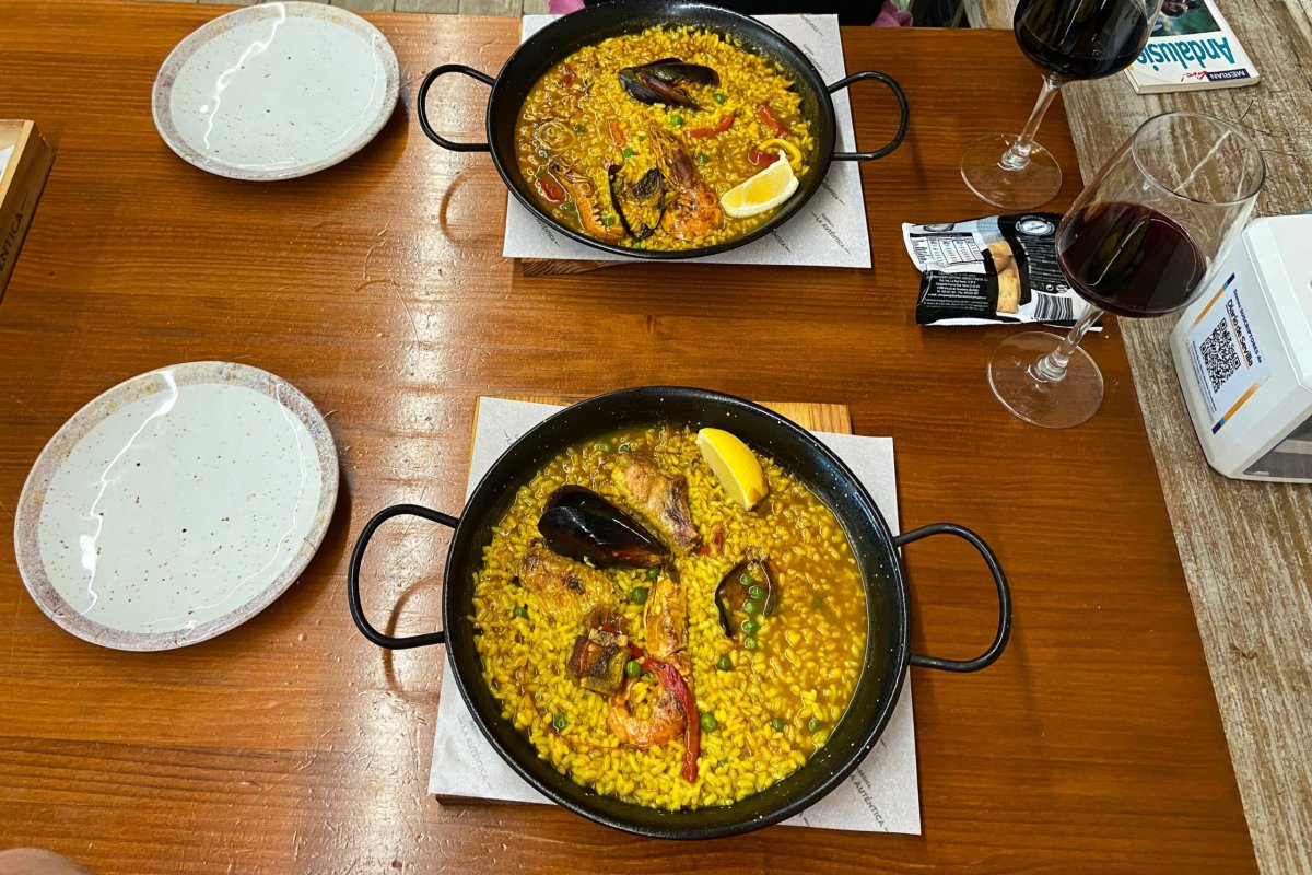 Večerní paella