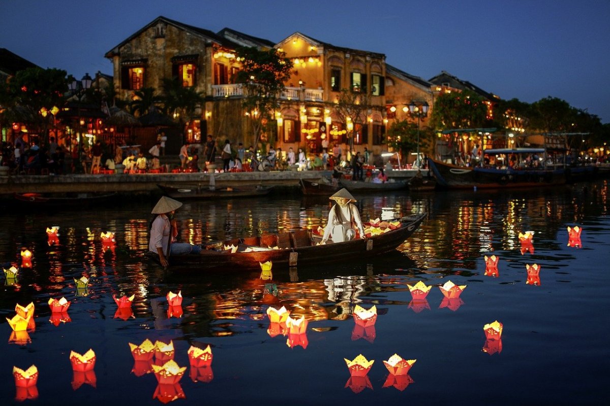 Lunární festival, Hoi An, Vietnam